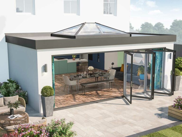 Why choose a flat roof for your single-storey home extension?